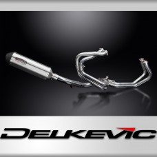 Honda VFR800FI 1998-2001 Complete Exhaust 4-1 343mm X-Oval Stainless Silencer