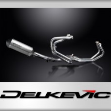 Honda VFR800FI 1998-2001 Complete Exhaust 4-1 260mm X-Oval Titanium Silencer