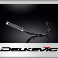 Honda CMX500 Rebel 2017-2024 Full Exhaust 2-1 350mm Round Can Carbon Ceramic