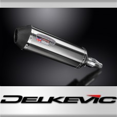 Kymco Downtown 300i 2011-2016 343mm X-Oval Stainless Exhaust Silencer Can Kit