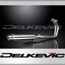 Kawasaki Vulcan S 650 2015-2021 Full Exhaust 2-1 350mm Round Stainless Silencer
