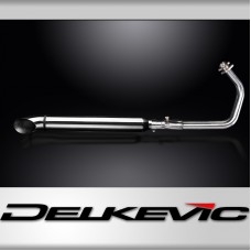 Kawasaki Vulcan S 650 2021-2023 Full Exhaust 550mm Turn Out Silencer Stainless