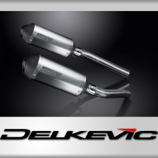 Suzuki DL1000 V-Strom 2002-2013 260mm X-Oval Titanium Exhaust Silencer Can Kit