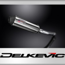 Suzuki GSXR600 K1-K5 2001-2005 343mm X-Oval Stainless Exhaust Silencer Can Kit 