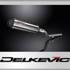 XT225 SEROW 1986-2007 / XOVAL 343mm (13.5 inch) RH SILENCER BRUSH 304 STAINLESS STEEL