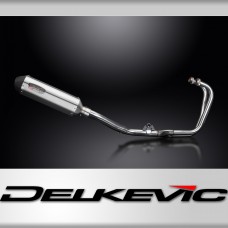 Honda CBF500 A ABS 2004-08 Complete Exhaust 2-1 343mm X-Oval Stainless Silencer