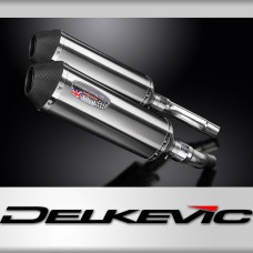 Triumph Street Triple R 2009-2012 343mm X-Oval Stainless Exhaust Silencer Kit