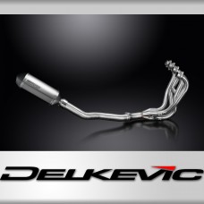 Kawasaki ZZR600 D/E ZZR400 K/N 90-09 Exhaust 4-1 260mm X-Oval Titanium Silencer