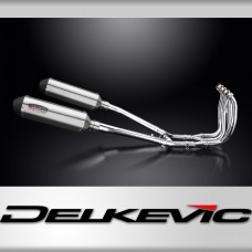 GSX1300R HAYABUSA 1999-2007 / XOVAL 343mm (13.5 inch) RH + LH SILENCERS 4 into 2 COMPLETE SYSTEM BRU