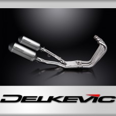 Yamaha FJ1200 3XW 1991-1996 Complete Exhaust 4-2 260mm X-Oval Titanium Silencers