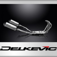 Yamaha XJ900 Diversion 1994-2003 Full Exhaust 4-2 260mm X-Oval Titanium Silencer