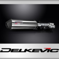 Honda NT400 Bros NT650 Hawk 88-92 343mm X-Oval Stainless Exhaust Silencer Kit