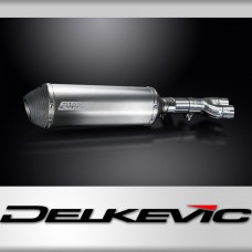 Honda NTV600 NTV650 Revere 88-89 343mm X-Oval Titanium Exhaust Silencer Can Kit