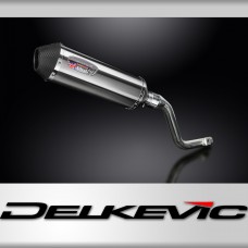 Honda XR125L 2003-2010 343mm X-Oval Stainless Exhaust Silencer Can Kit