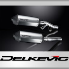 Kawasaki GTR1000 Concours 1986-2006 260mm X-Oval Titanium Exhaust Silencer Kit