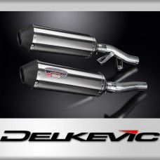 Kawasaki GTR1000 Concours 1986-2006 343mm X-Oval Stainless Exhaust Silencer Kit