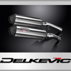 Yamaha FJ1100 FJ1200 1984-1987 343mm X-Oval Stainless Exhaust Silencer Can Kit