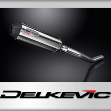 Kawasaki ZX9R Ninja 2000-2001 343mm X-Oval Stainless Exhaust Silencer Can Kit