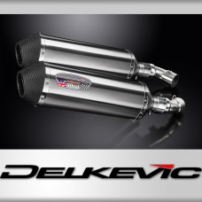 Ducati Monster 796 2011-2014 343mm X-Oval Stainless Exhaust Silencer Can Kit