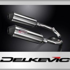 Honda VTR1000 SP1 2000-2001 343mm X-Oval Stainless Exhaust Silencer Can Kit