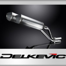 Honda NX650 Dominator 1995-2002 343mm X-Oval Titanium Exhaust Silencer Can Kit