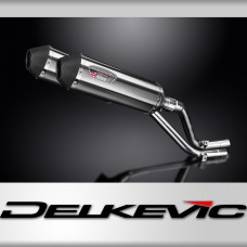 Honda NX650 Dominator 1995-2002 343mm X-Oval Stainless Exhaust Silencer Can Kit