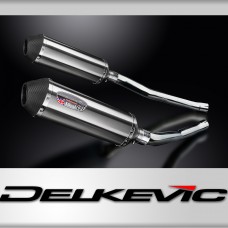 Kawasaki ZZR1400 Ninja 2006-2007 343mm X-Oval Stainless Exhaust Silencer Can Kit