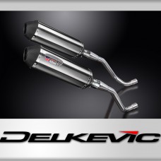 Yamaha XT660X XT660R 2004-2016 343mm X-Oval Stainless Exhaust Silencer Can Kit