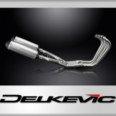 Yamaha FJ1100 1984-1985 Complete Exhaust 4-2 343mm X-Oval Titanium Silencers