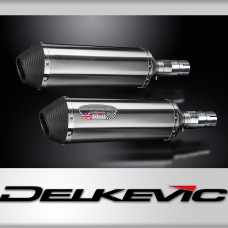 Triumph Legend 900 1998-2001 343mm X-Oval Stainless Exhaust Silencer Can Kit