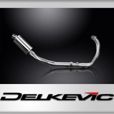 Yamaha XT700 Tenere 2019-2023 Complete Exhaust 2-1 225mm Oval Stainless Silencer