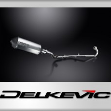 Suzuki DR125SM 2009-2014 Complete Exhaust 260mm X-Oval Titanium Silencer Can
