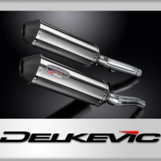 Triumph Trident 750 1994-1998 343mm X-Oval Stainless Exhaust Silencer Can Kit
