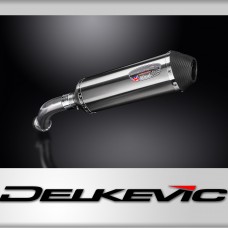 BMW R1200GS 2010-2013 343mm X-Oval Stainless Exhaust Silencer Can Kit