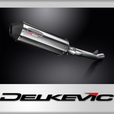 Kawasaki ZX-6R Ninja 636 2009-2017 343mm X-Oval Stainless Exhaust Silencer Can