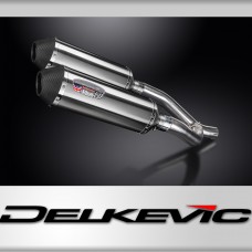 Yamaha XTZ660Z Tenere 2008-2016 343mm X-Oval Stainless Exhaust Silencer Can Kit