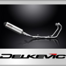 Suzuki GW250 Inazuma 2013-2018 Full Exhaust 2-1 343mm X-Oval Stainless Silencer 