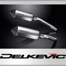 Suzuki GSXR1100 K-L-M-N 1989-1993 260mm X-Oval Titanium Exhaust Silencer Can Kit