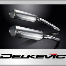 Suzuki GSXR1100 K-L-M-N 1989-1993 343mm X-Oval Titanium Exhaust Silencer Can Kit