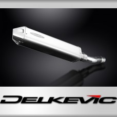 Yamaha XJR1300 2007-2017 420mm Tri-Oval Stainless Exhaust Silencer Can Kit