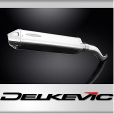 Kawasaki Z750S Z750 2007-2012 420mm Tri-Oval Stainless Exhaust Silencer Can Kit