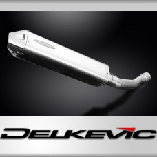 Yamaha YZF-R1 YZF R1 1998-2001 420mm Tri-Oval Stainless Exhaust Silencer Can Kit