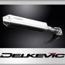 Honda VFR750 1990-1993 420mm Tri-Oval Stainless Exhaust Silencer Can Kit