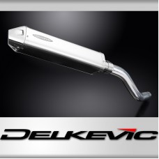 Kawasaki Z800 2013-2016 420mm Tri-Oval Stainless Exhaust Silencer Can Kit
