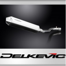 Suzuki GSXR1000 K7-K8 2007-08 420mm Tri-Oval Stainless Exhaust Silencer Can Kit