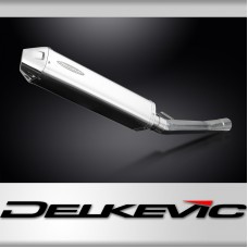 Suzuki GSX600F 1997-2006 420mm Tri-Oval Stainless Exhaust Silencer Can Kit