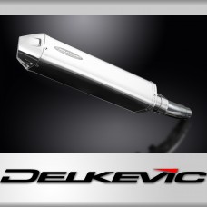 Suzuki SFV650 Gladius 2009-16 420mm Tri-Oval Stainless Exhaust Silencer Can Kit