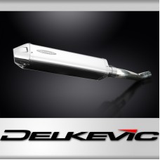 Yamaha TDM850 1991-2001 420mm Tri-Oval Stainless Exhaust Silencer Can Kit