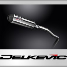 Honda XRV750 Africa Twin 1993-03 343mm X-Oval Stainless Exhaust Silencer Can Kit