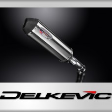 Ducati Hyperstrada Hypermotard 821 939 13-18 343mm X-Oval Stainless Silencer Kit